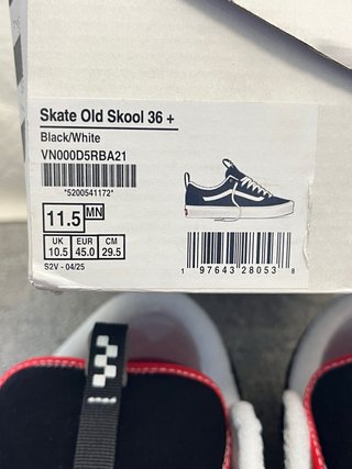 Scarpe Vans Old Skool Nere Taglia 45