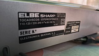 Tocadiscos Sharp RP-155