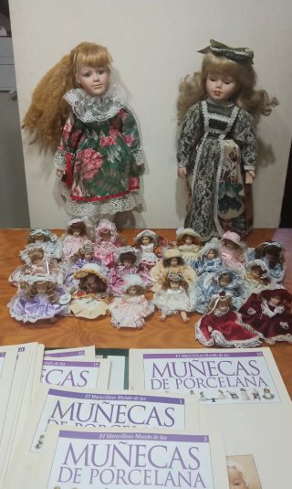 Muñecas de Porcelana y Fascículos Catálogo