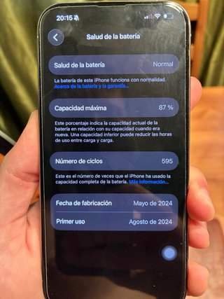 iPhone 15 Pro 128GB Titanio Natural