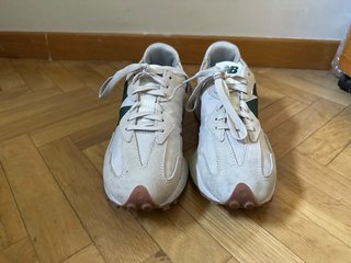 Zapatillas New Balance Beige y Verde Hombre