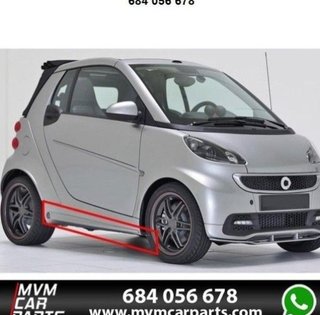Extensiones de taloneras laterales de Smart ForTwo