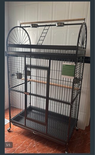 Jaula grande para loro , guacamayos, cacatúa super