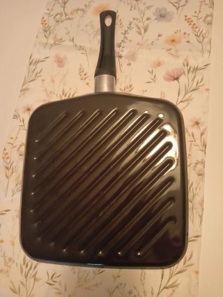 Sartén Grill Negra y Azul
