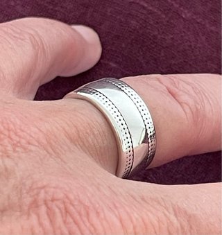 Anello in Argento 925 Regolabile