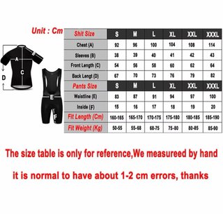 Equipación ciclismo nueva varias tallas