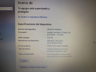 Ordenador portátil HP 250 G6 Negro