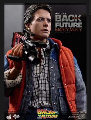 Figura Doc Brown Hot Toys 1/6