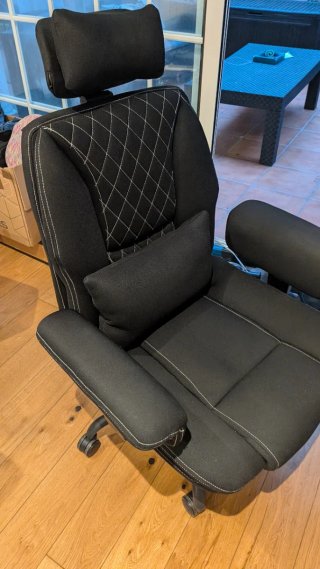 Silla Oficina XXL HDHNBA Reclinable Reposapiés