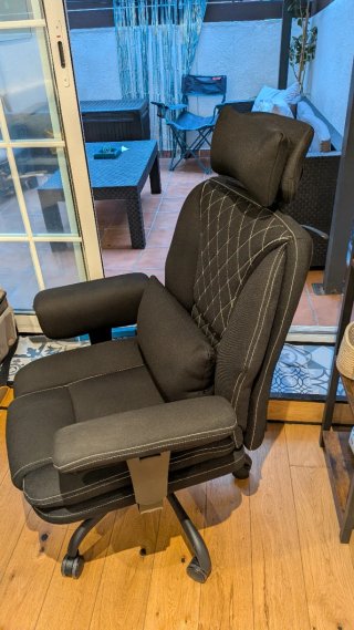 Silla Oficina XXL HDHNBA Reclinable Reposapiés