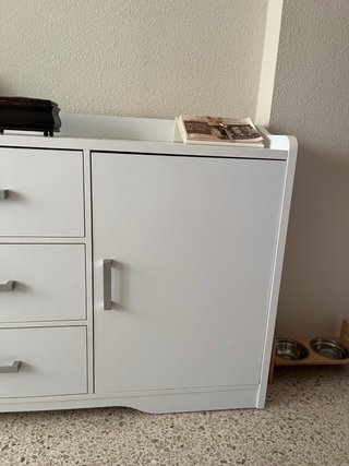 Mueble blanco salón