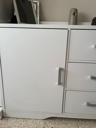 Mueble blanco salón