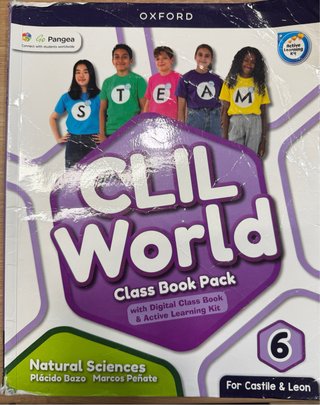 CLIL World 6, Natural Sciences, for Castile & L...