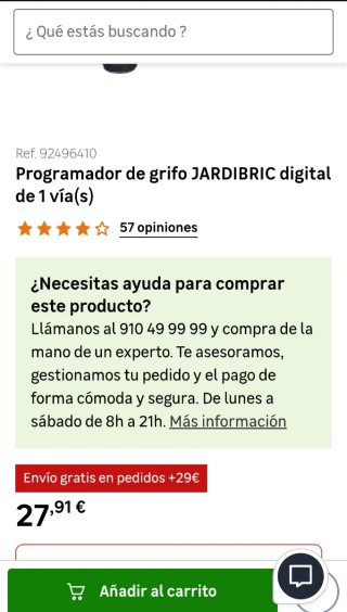 Programador de riego digital