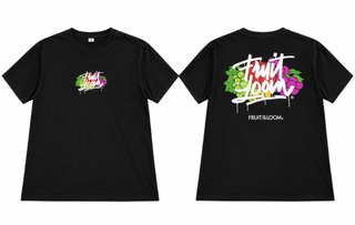Camiseta Fruit of the Loom Negra Talla M