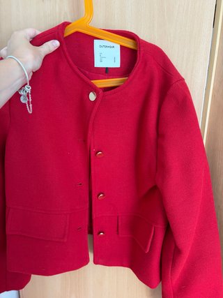 Chaqueta roja talla S