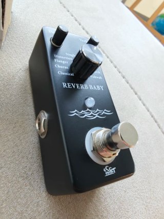 Pedal chitarra ISET reverb baby