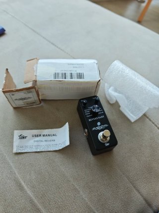 Pedal chitarra ISET reverb baby