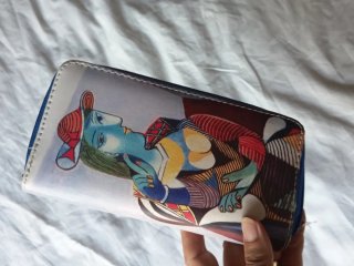 Cartera Monedero Estilo Picasso