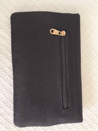 Cartera de mano fiesta negra con pedrería