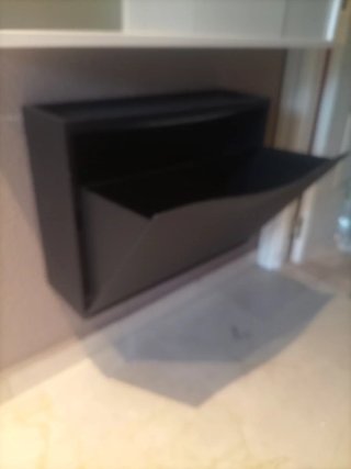 Zapatero IKEA TRONES Negro