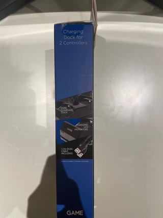 Caricabatterie doppio per controller PS4
