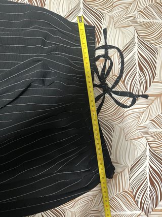 Pantaloni larghi a righe taglia M/L