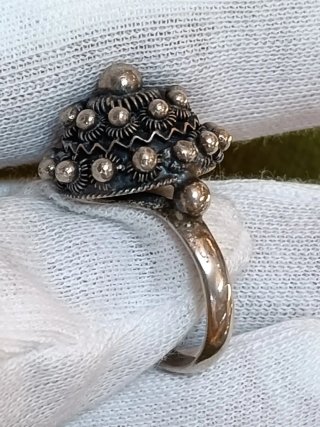 Anello in Argento Charro