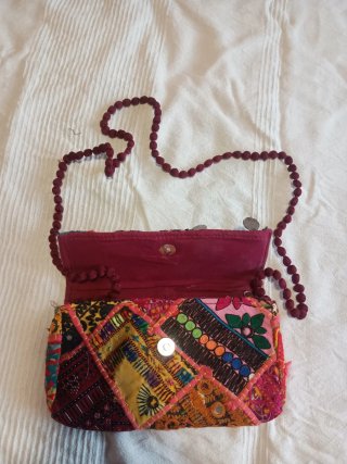 Bolso hippie patchwork