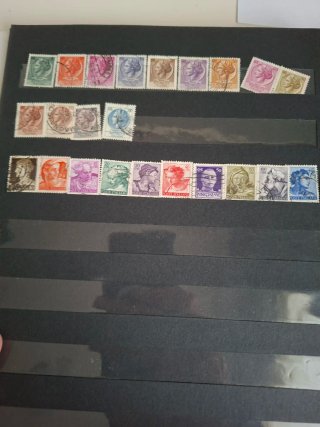 Lote sellos antiguos Italia República