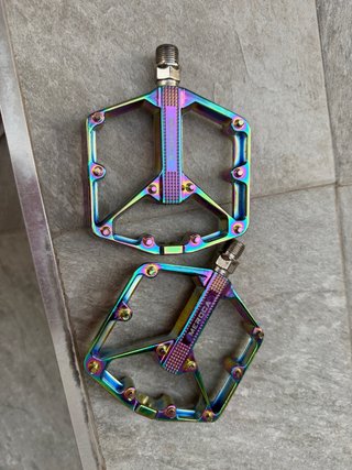 Pedales Bici Rainbow MEROCA