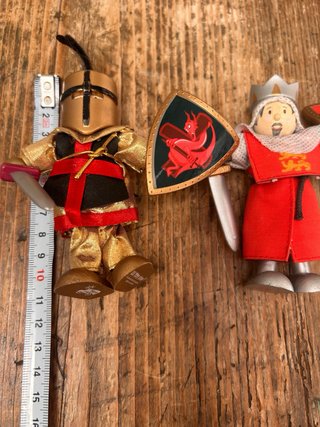 Set di 5 Bambole Medievali in Legno Le Toy Van