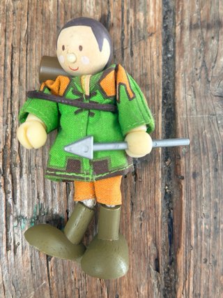 Set di 5 Bambole Medievali in Legno Le Toy Van