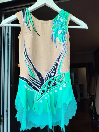 Maillot Rítmica 7/9 años XS/34/6