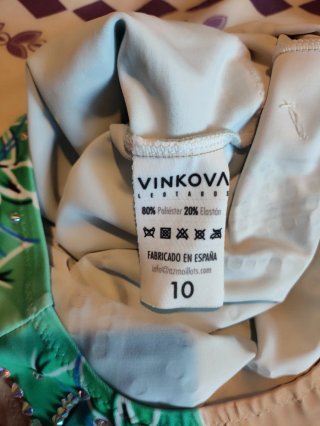 Maillot Rítmica 7/9 años XS/34/6