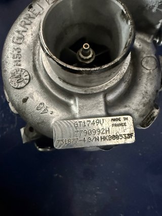 Turbo Garrett BMW 320d E46