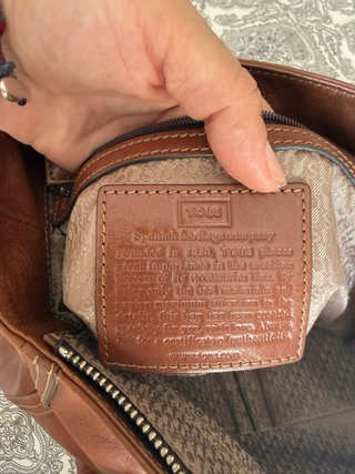 Bolso Tous piel marrón