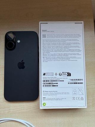 iPhone 16 256GB Negro