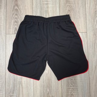 Pantalón corto deportivo ECHT negro/rojo Talla M