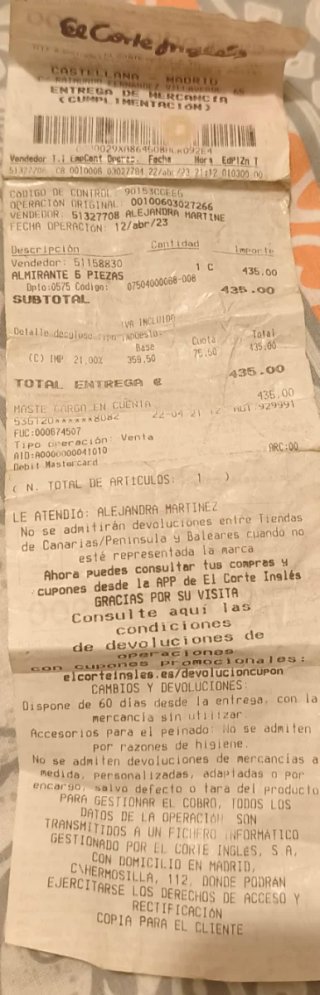 Traje de comunión almirante niño 8 años