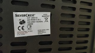 Freidora de Aire SilverCrest