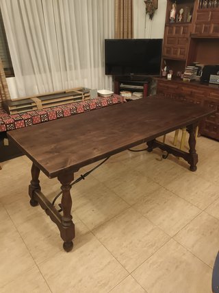 Mesa de comedor madera maciza