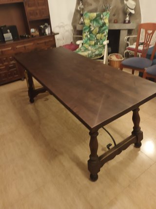 Mesa de comedor madera maciza