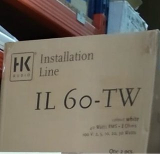 Pareja Altavoces IL 6O-TW Pasivos  Instalación.