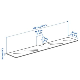 Cristal para mueble BESTÅ IKEA