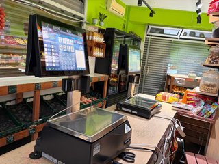 Báscula TPV con pantalla