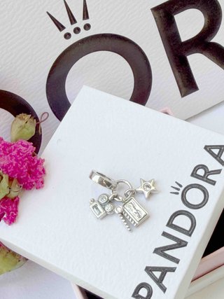Pandora Charm Cámara Clapperboard Estrella