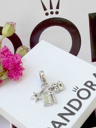 Pandora Charm Cámara Clapperboard Estrella