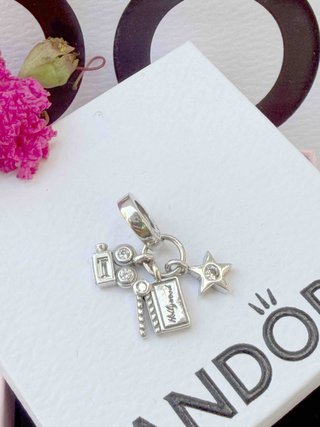 Pandora Charm Cámara Clapperboard Estrella
