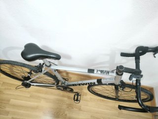 Bicicleta B'TWIN Ruta Gris